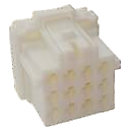 12T010A JPT SOKETİ 12'Lİ DİŞİ BEYAZ