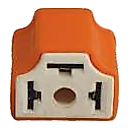 H4C AMPUL SOKETİ H4 PORSELEN